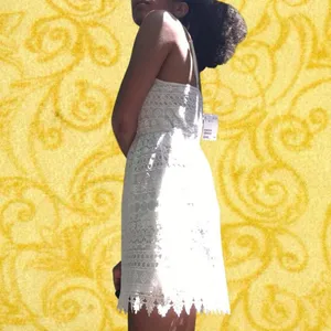 H&M White lace dress thumbnail 3