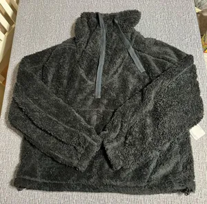 Free People Movement Faux Fur 1/4 Zip Pullover thumbnail 1