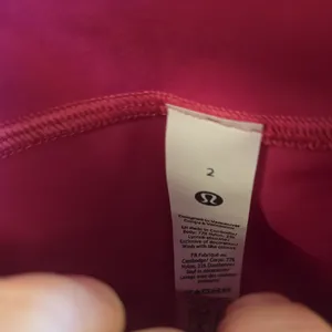 Lululemon Athletica Pink Wunder Train HR Tight 25" thumbnail 4