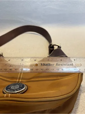Dooney & Bourke Wayfarer Brown Canvas Nylon Hobo Shoulder Bag thumbnail 13