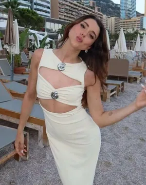Zara maxi dress conch cutout fitted bodycon party cocktail evening wedding thumbnail 7