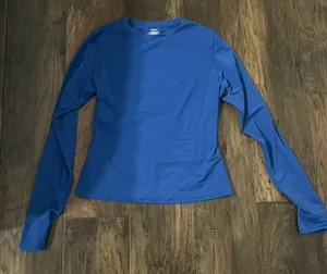 SKIMS Royal Blue  Smoothing Long Sleeve thumbnail 1