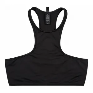 Skims Onyx High Neck Racer Back Swim Top large nwot thumbnail 1