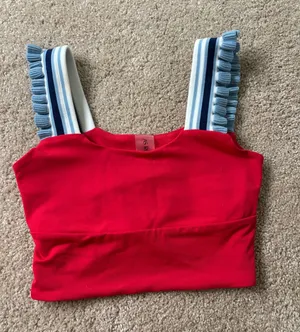 Altar’d State Playful Pace Ruffle Tank thumbnail 1