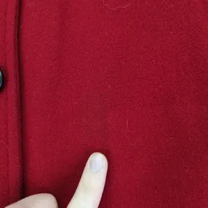 J Crew Classic‎ Red Wool Blend Button Front Coat Jacket Size Small thumbnail 7