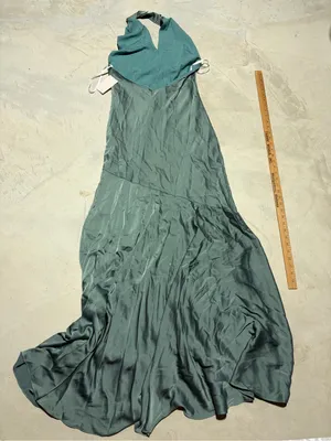 Birdy grey NWT Stephanie matte sea glass small bridesmaid dress thumbnail 9