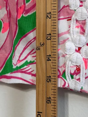 Lilly Pulitzer Marigold Pink Flamingo Colony Skort Women’s size 6 thumbnail 8