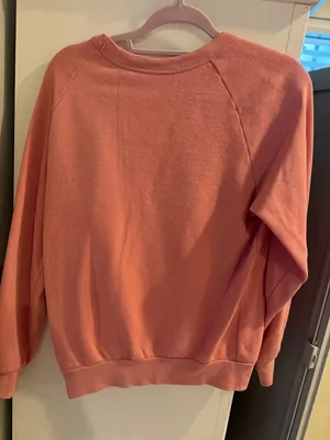 Aviator Nation Bolt Crew Sweatshirt in a pink and purple colorway - Size XS! thumbnail 3