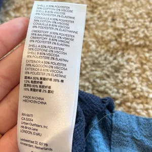 PILCRO long sleeve v neck flannel shirt thumbnail 8