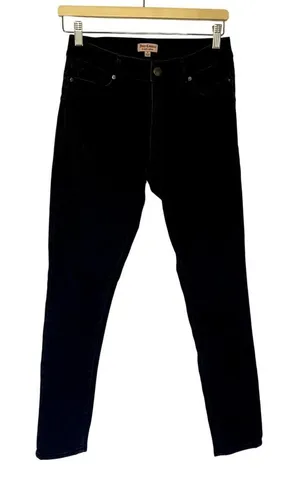 Juicy‎ Couture LA black jeans women's size 8 cotton pants skinny leg design thumbnail 1