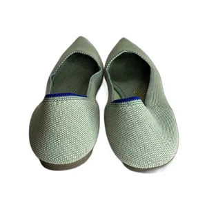 Rothy's The Point Shoes Womens Size 7.5 Green Knit Flats‎ Washable Eco Friendly thumbnail 7