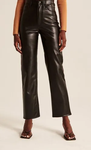 Abercrombie Leather Pants thumbnail 1