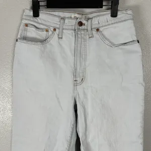 MADEWELL The Perfect Vintage‎ Wide-Leg Crop Jeans Womens Size 28 Blue Light Wash thumbnail 2
