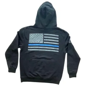 Peacemakers "Thin Blue Line" Support Hoodie - Size XXL thumbnail 2