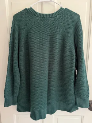 Old‎ Navy Emerald Isle Textured Cotton Crewneck Sweater Large thumbnail 7