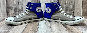 All Stars 630387F Blue Grey Peel Back Sneakers Shoe Size 6 Juniors thumbnail 7