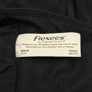 Maidenform Flexees Take Inches Off Shapewear Slip 2541 Black Medium thumbnail 2