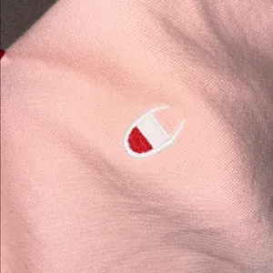 Champion Pink Cropped Hoodie thumbnail 6