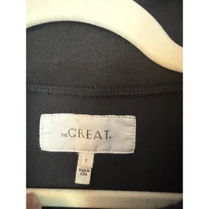 The Great The Slouch Trail Half Zip Pullover Sweatshirt in Black |Sz 1 (S) thumbnail 5