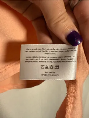 Wildfox Take It Easy Peach Orange Graphic Tank Top Size Medium thumbnail 6