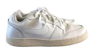 Nike Ebernon Low‎ Triple White Sneakers 7.5 thumbnail 1