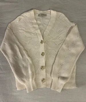 Crème Loft Cardigan thumbnail 1
