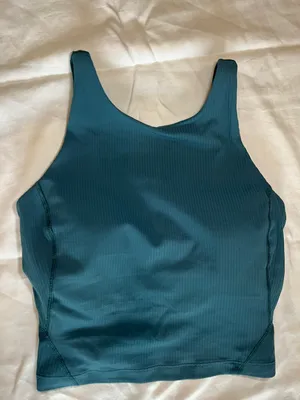 high neck align tank top thumbnail 1