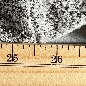 1196 |‎ Garage Grey Marled Knit Open Front Pocket Cardigan Sweater Women XS thumbnail 4