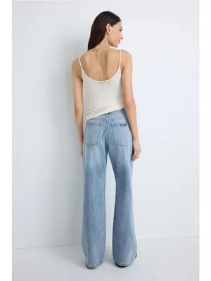 Kate Baggy Bowery Vintage Jeans Blue Womens Size 31 thumbnail 4
