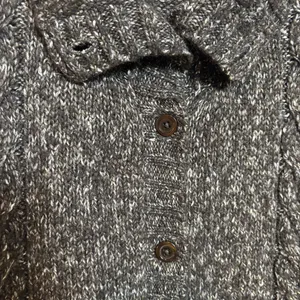 LL Bean‎ Womens Sweater Button Down Wool Blend Grampacore Brown Black Speckled L thumbnail 2