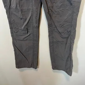 KUHL‎ Women's Charcoal Gray Hiking Pants Articulated Knee Size 4 Short thumbnail 3