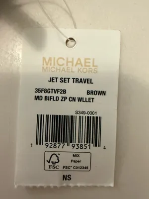 Michael Kors wallet leather logo bifold  thumbnail 8