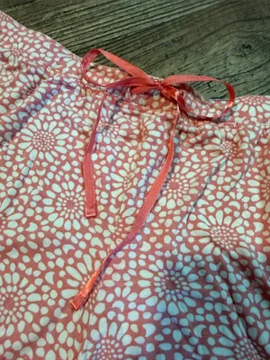 Gap Coral Floral Lace-Trim Pajama Shorts thumbnail 2