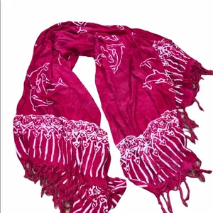 KOKO KNOT pink dolphin beach wrap thumbnail 2
