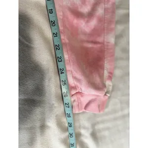 Dip Tie Dye Pink/White Jogger Sweatpants Elastic/Tie Waist Size Medium Hippie‎ thumbnail 6