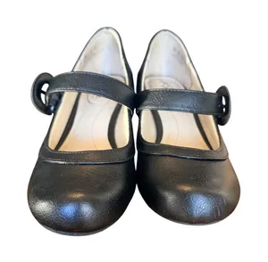 LifeStride‎ Black Mary Jane Soft System Block Heels Pumps Womens Size 7M ROZZ thumbnail 1