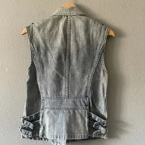 Rebecca Taylor Denim Vest thumbnail 7
