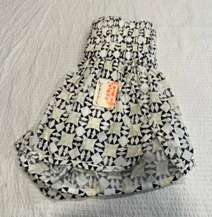 Free people triangle pattern high rise shorts NWT S women thumbnail 1
