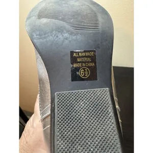 Soda Women Western Stitched Pointe Toe Silver High Top Ankle Boots Size 6 1/2 thumbnail 9