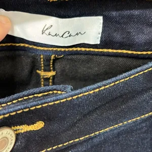 KanCan Women’s Stretch High Rise‎ Dark Wash Skinny Straight Jeans Size XL thumbnail 3