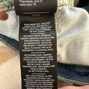 7 For All Mankind Josephina Straight High Rise Blue Jeans‎ Womens Size 29 thumbnail 15