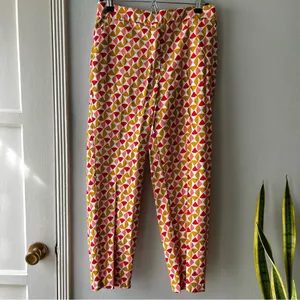 Boden• Spring Geometric Pattern Ankle Pants• Sz 6 thumbnail 13