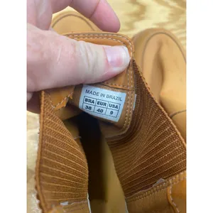 Farm Rio Chelsea Women's Brown Faux Leather Lugged Sole Pull On Boot Size 9 S17 thumbnail 4