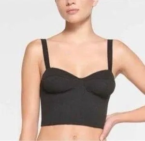 SKIMS Picot Trim Tank Top S thumbnail 1