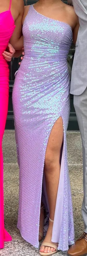 Blush Prom Dress thumbnail 1