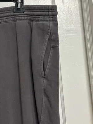aerie Dark Gray Drawstring Joggers thumbnail 2