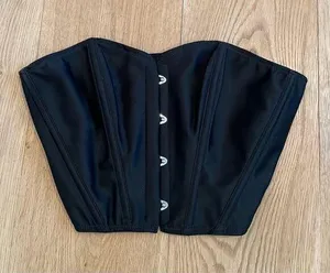 No brand Corset Bustier in Black thumbnail 1