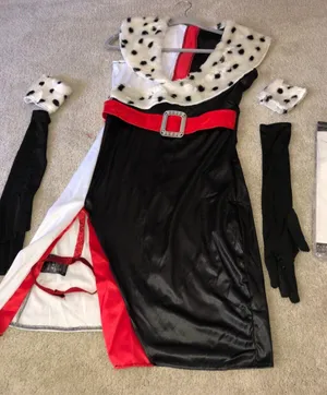 Leg Avenue Women's Devilish Dalmatian Diva Medium Halloween Costume thumbnail 4