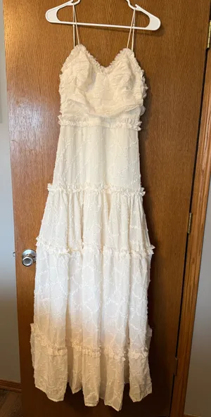 SOLD OUT NWT American Threads Percy Lace Maxi Dress thumbnail 2