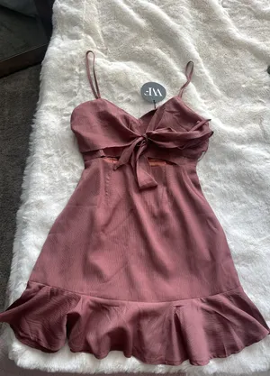 White Fox Cutout Mini Dress thumbnail 2